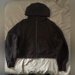 Lululemon Scuba Oversized Full-Zip Hoodie in Espresso, size M/L